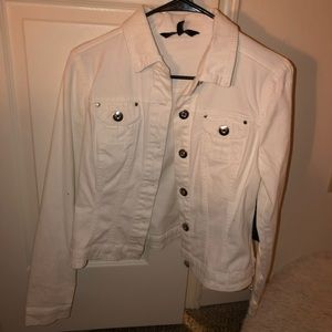 White Jean Jacket